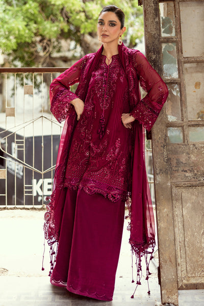 3 Piece Chiffon Suit - Unstitched