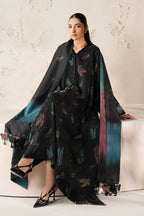 03-Piece Printed Lawn Suit - Unstitched