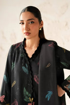 03-Piece Printed Lawn Suit - Unstitched