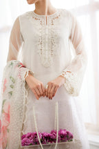 3 Piece Embroidery Suit - Unstitched