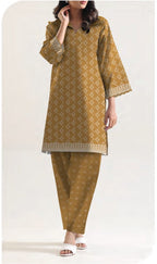 2 Piece Lawn Suit - Unstitched