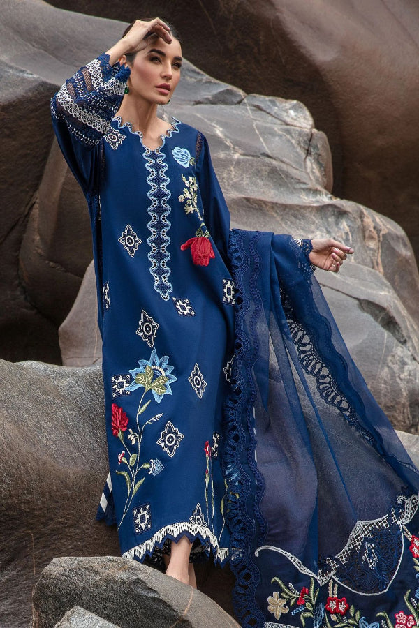 3 Piece Luxury Lawn Suit - Unstitched