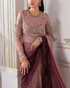Embroidered Chiffon Saare - Unstitched