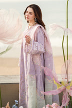 3 Piece Embroidery Chikankari Suit - Unstitched