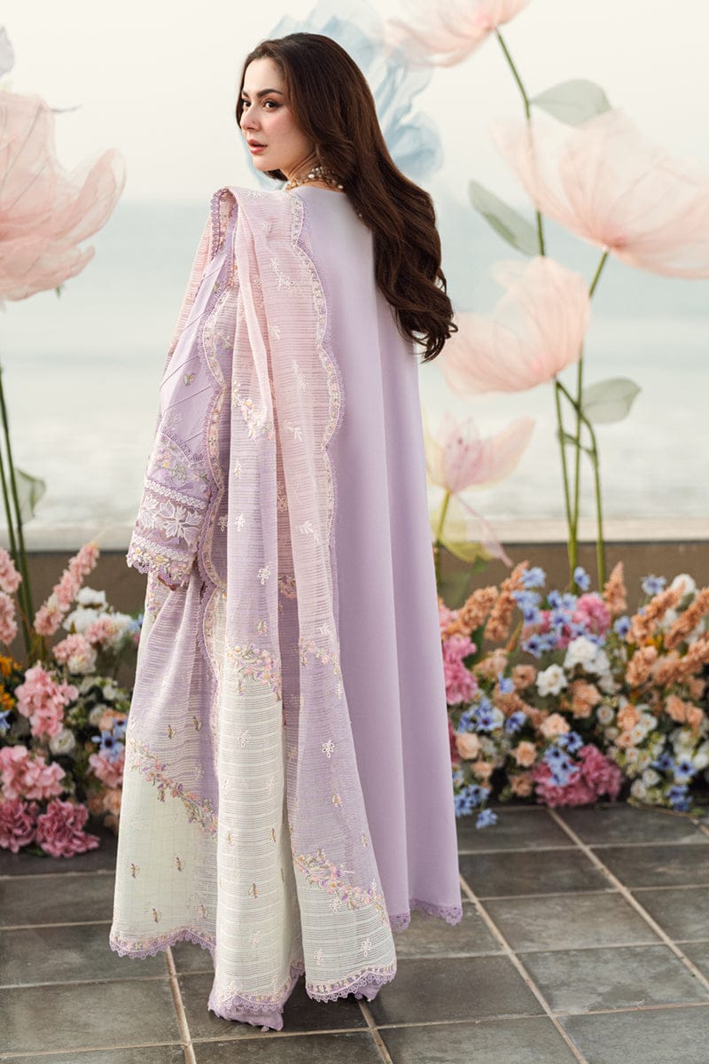 3 Piece Embroidery Chikankari Suit - Unstitched
