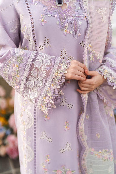 3 Piece Embroidery Chikankari Suit - Unstitched