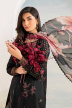 3 Piece Lawn Embroidery Suit - Unstitched