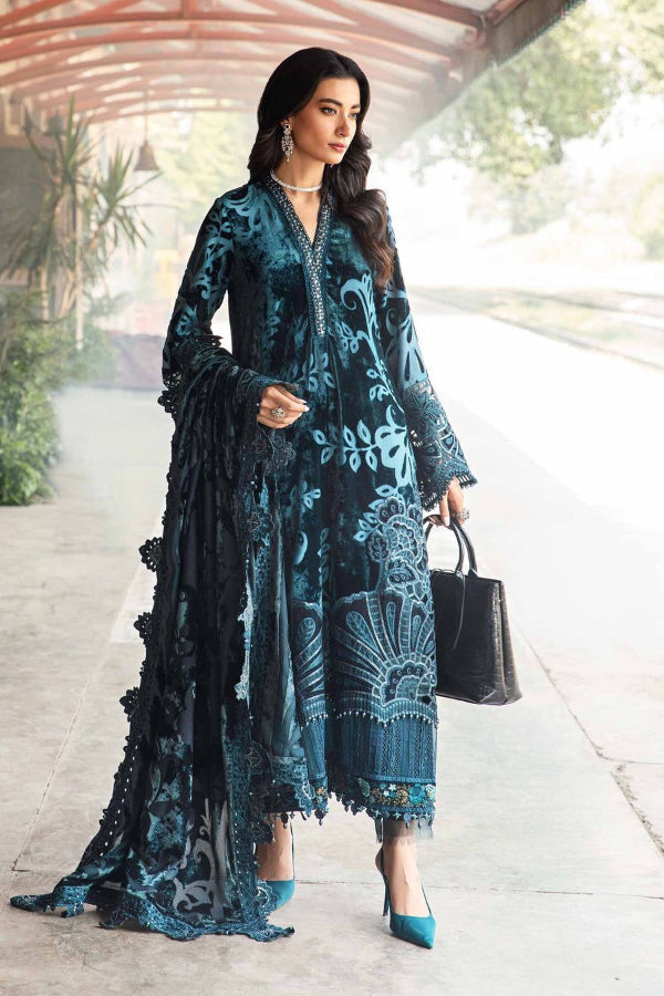 3 Piece Luxury Embroidery Suit - Unstitched