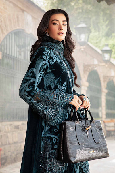 3 Piece Luxury Embroidery Suit - Unstitched