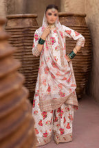 3 Piece Silk Suit - Unstitched