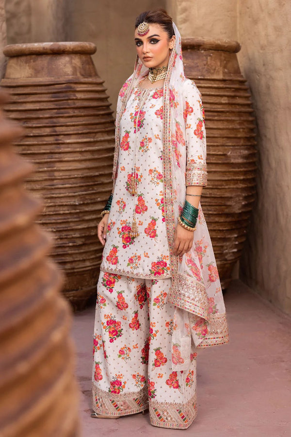 3 Piece Silk Suit - Unstitched