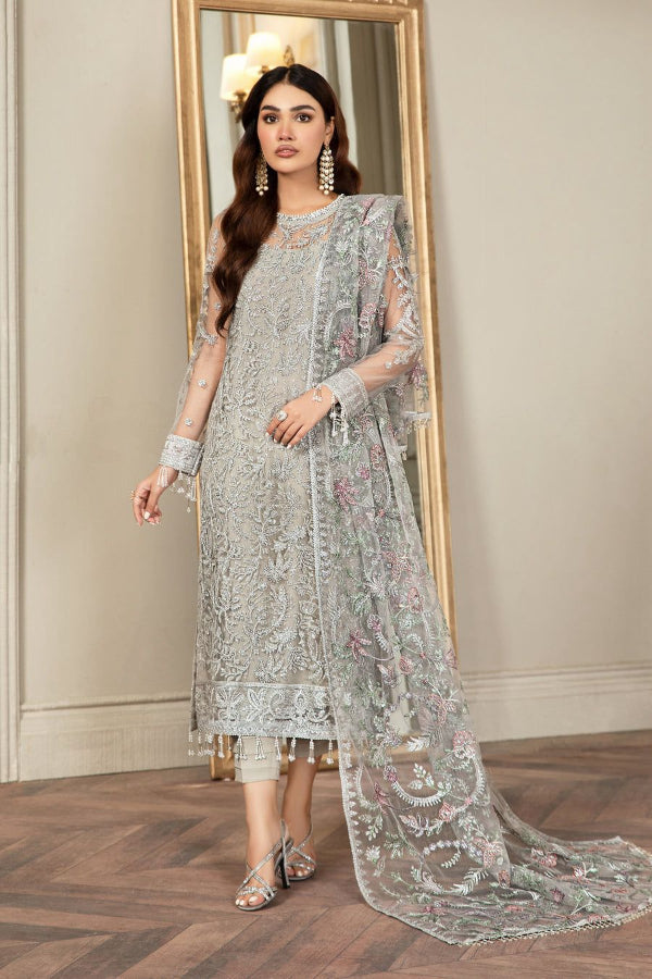 3 Piece Silk Suit - Unstitched