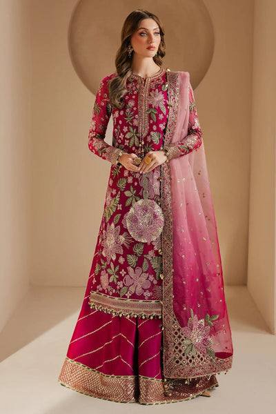 3 Piece Embroidered Suit - Unstitched