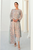 3 Piece Chiffon Suit for Bridal Wear - Unstitched