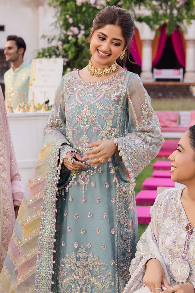 3 Piece Bridal Suit - Unstitched