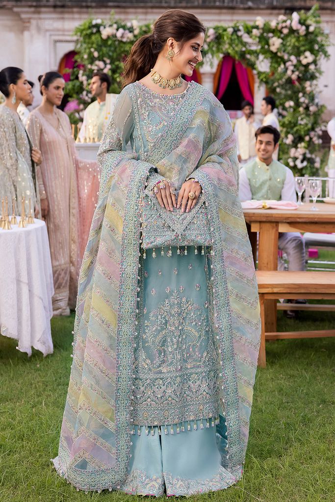 3 Piece Bridal Suit - Unstitched