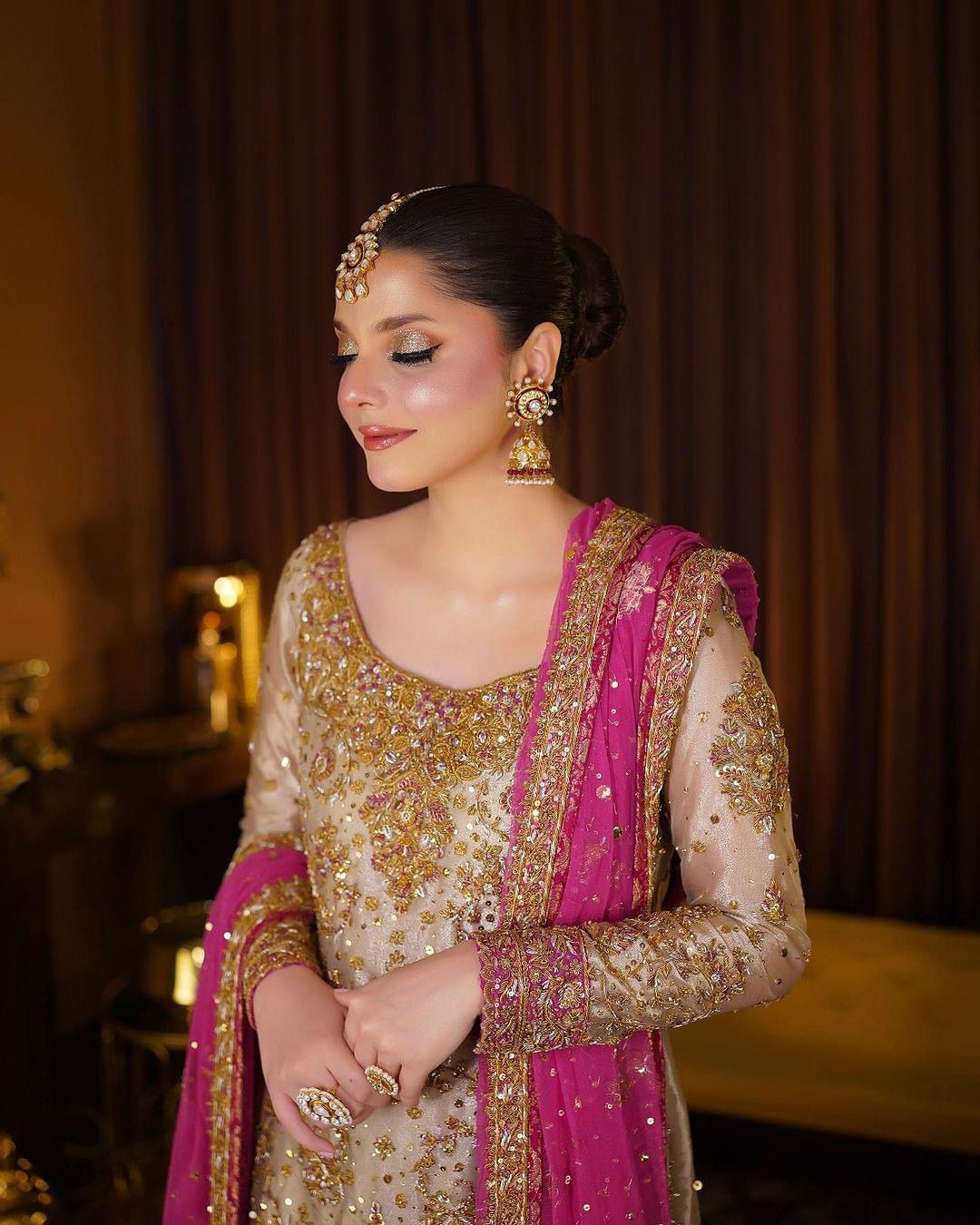 3 Piece Bridal Suit - Unstitched