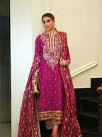 3 Piece Silk Suit - Unstitched