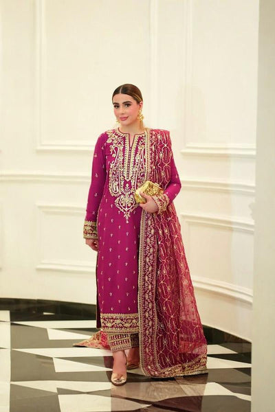 3 Piece Silk Suit - Unstitched