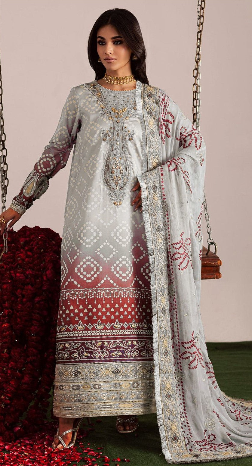 3 Piece Lawn Suit - Unstitched