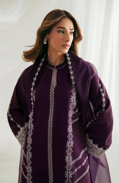 3 Piece Chiffon Suit - Unstitched