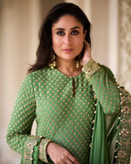 3 Piece Chiffon Suit - Unstitched