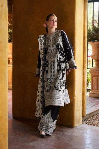 3 Piece Embroidered Lawn Suit - Unstitched