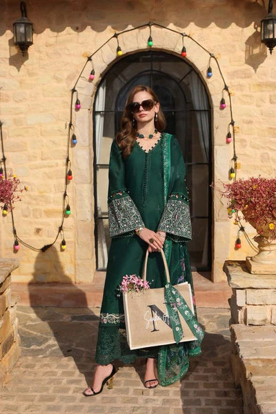 3 Piece Chikankari Suit - Unstitched