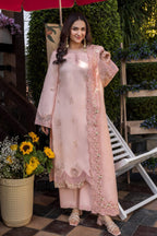 3 Piece Embroidered Lawn Suit - Unstitched