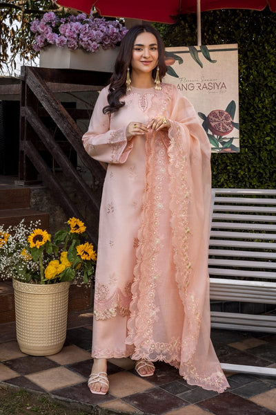 3 Piece Embroidered Lawn Suit - Unstitched