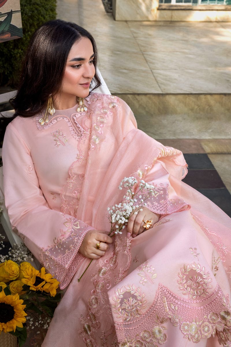 3 Piece Embroidered Lawn Suit - Unstitched