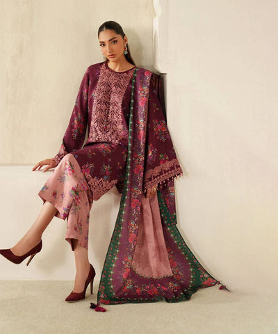 3 Piece Lawn Suit - Unstitched