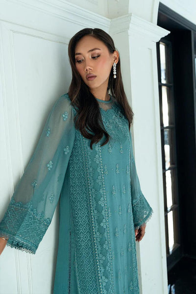 3 Piece Embroidered Suit - Unstitched