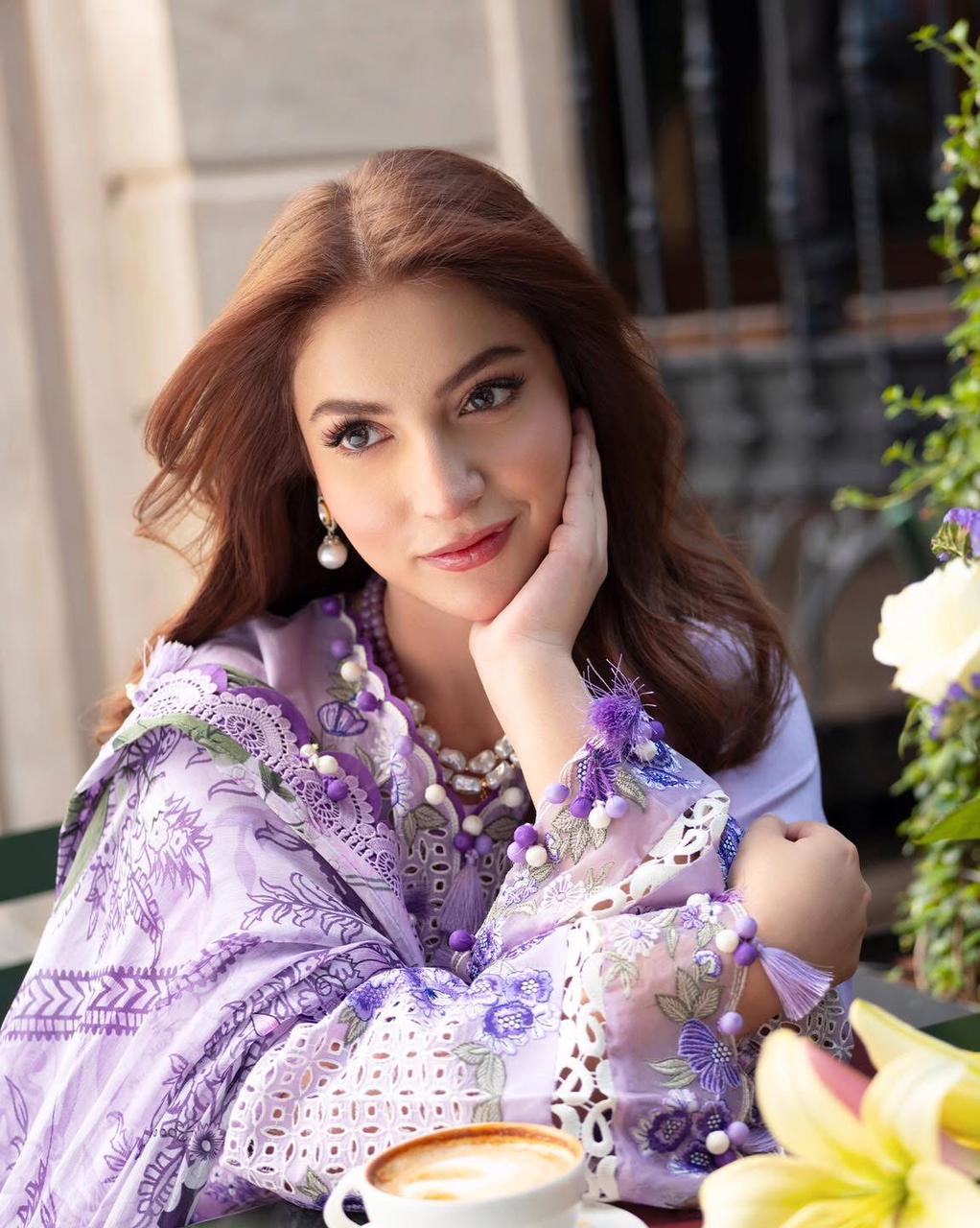 3 Piece Embroidered Lawn Suit - Unstitched