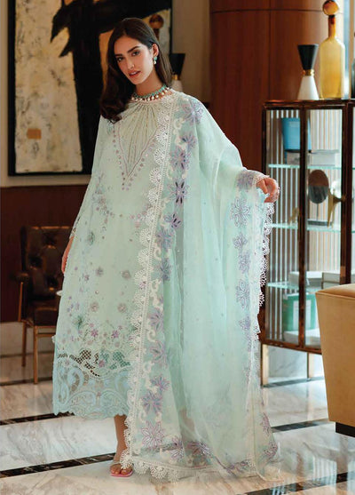 3 Piece Lawn Embroidery Suit - Unstitched