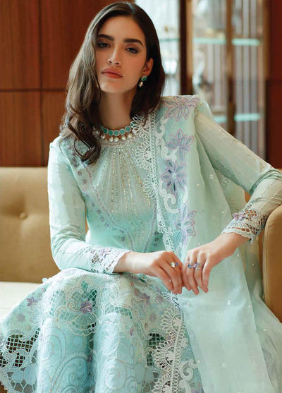 3 Piece Lawn Embroidery Suit - Unstitched