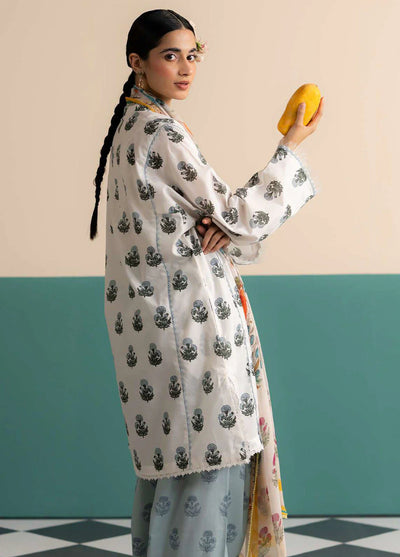3 Piece Designer Suit - Unstitched
