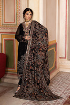 3 Piece Chiffon Suit - Unstitched