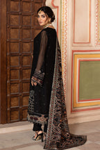 3 Piece Chiffon Suit - Unstitched