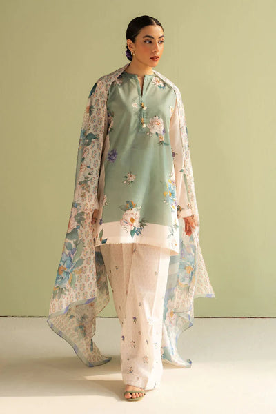 3 Piece Designer Suit - Unstitched