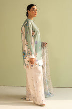 3 Piece Designer Suit - Unstitched