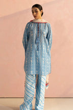 3 Piece Designer Suit - Unstitched