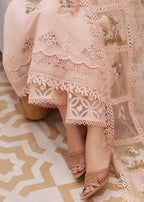 03-Piece Lawn Suit With Heavy Embroidery - Unstitched