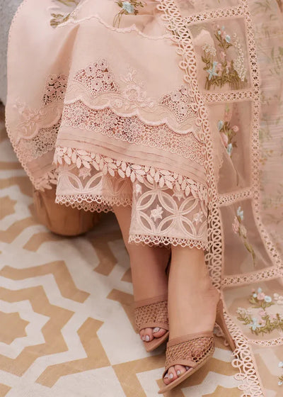 03-Piece Lawn Suit With Heavy Embroidery - Unstitched