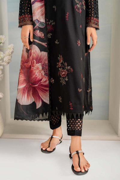 3 Piece Lawn Embroidery Suit - Unstitched
