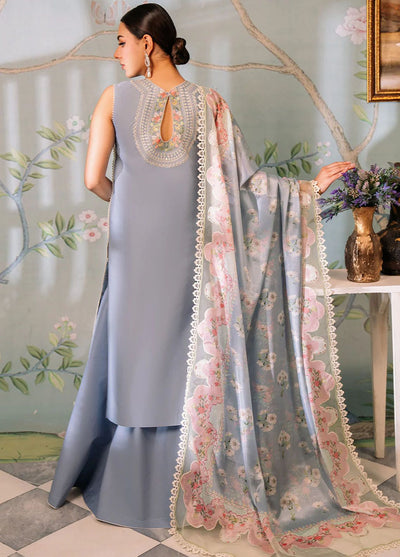 3 Piece Embroidered Lawn Suit - Unstitched