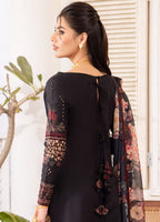 3 Piece Embroidered Chikankari Suit - Unstitched