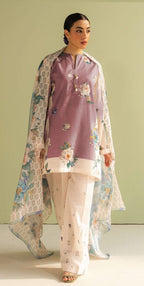 3 Piece Designer Suit - Unstitched