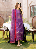 3 Piece Chikankari Suit - Unstitched
