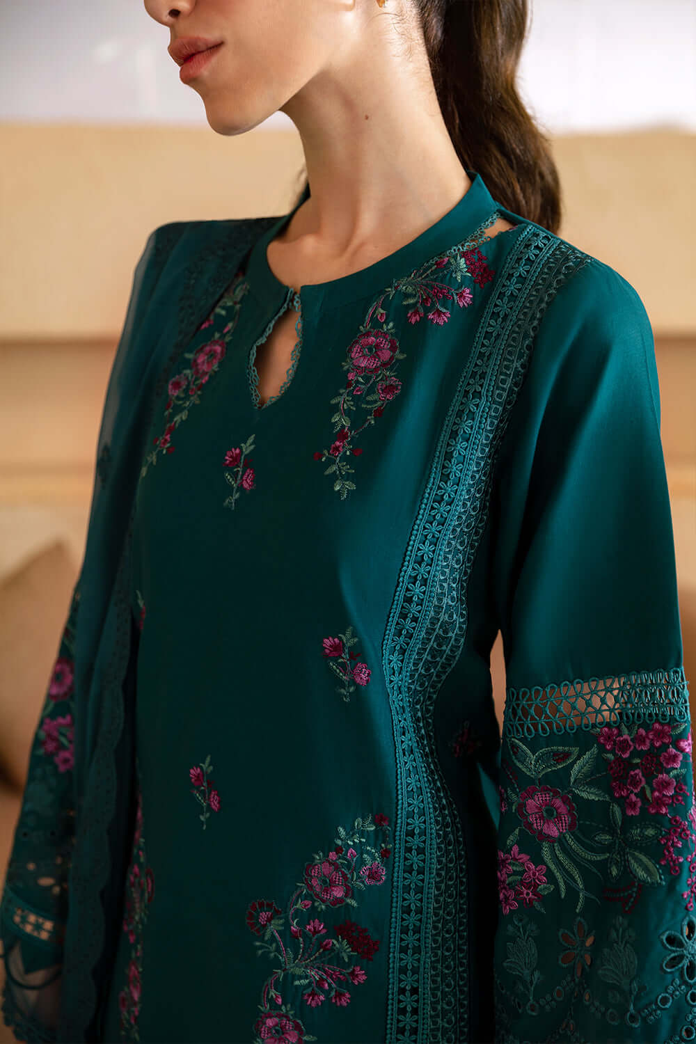 3 Piece Luxury Lawn Suit - Unstitched